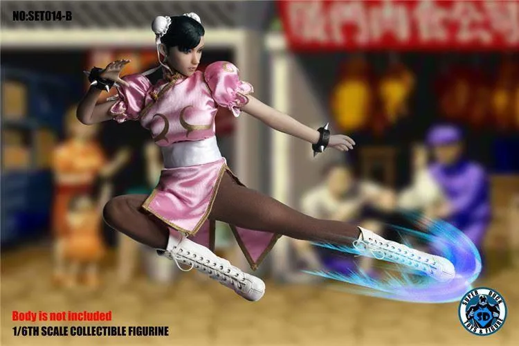 1:6 Chun-Li Pink Seamless Figure