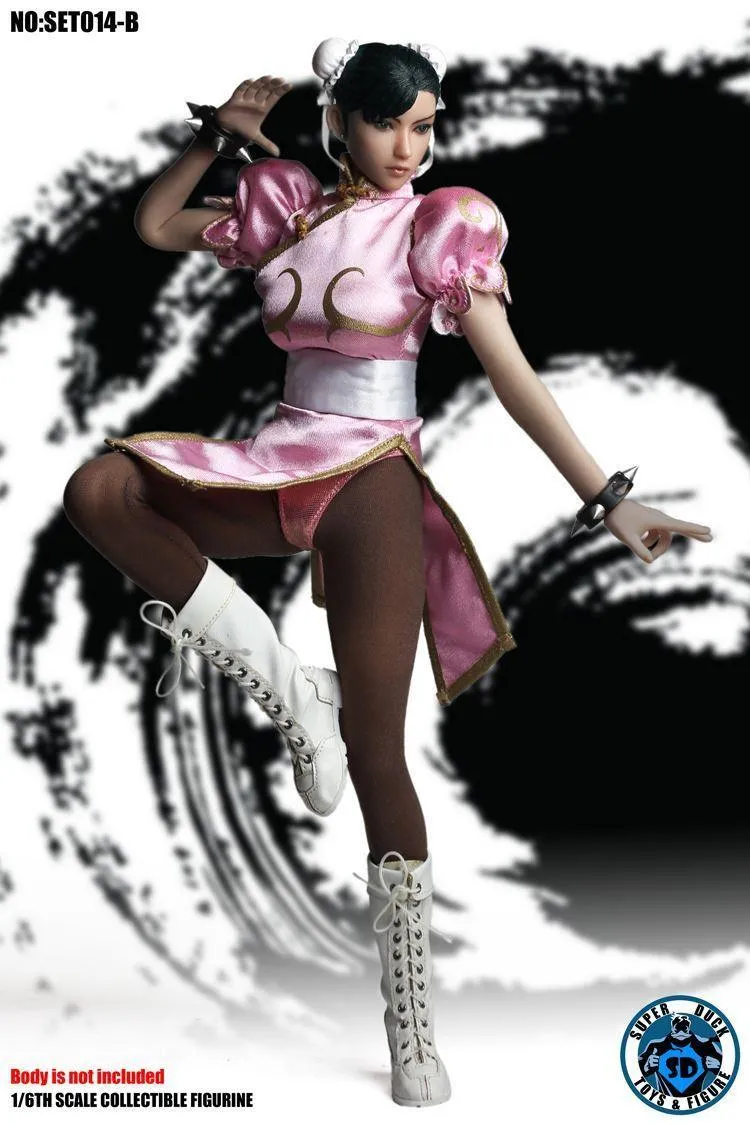 1:6 Chun-Li Pink Seamless Figure