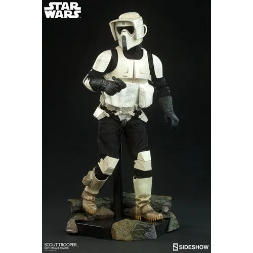 1:6 Star Wars - Scout Trooper Figure Sideshow (LAST CHANCE)