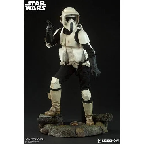 1:6 Star Wars - Scout Trooper Figure Sideshow (LAST CHANCE)