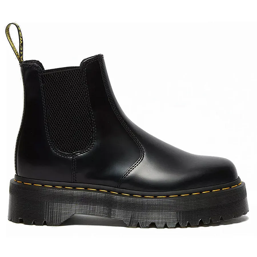 2976 Smooth Leather Platform Chelsea Boots