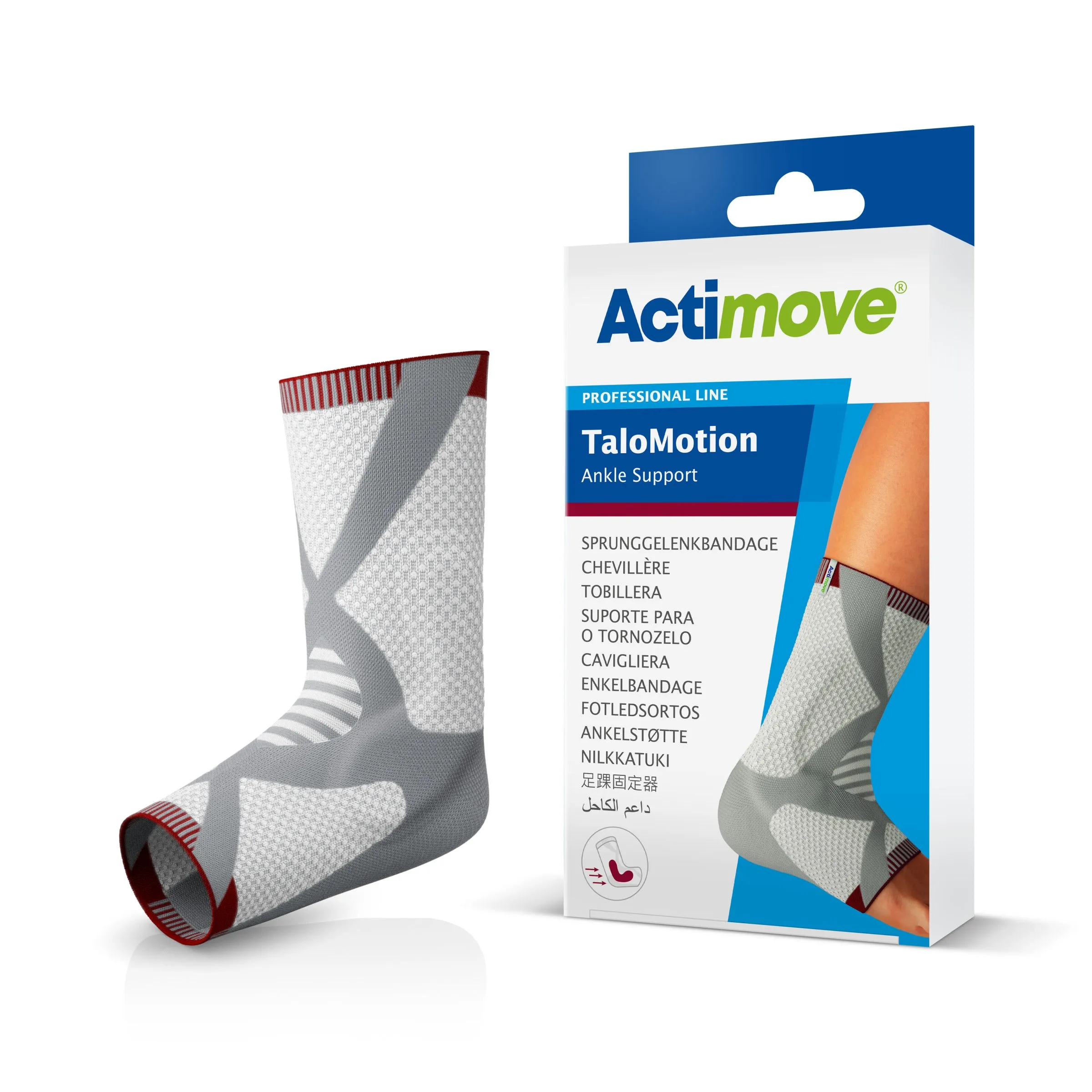 Actimove Compressive Ankle Support with ViscoElastic Insert