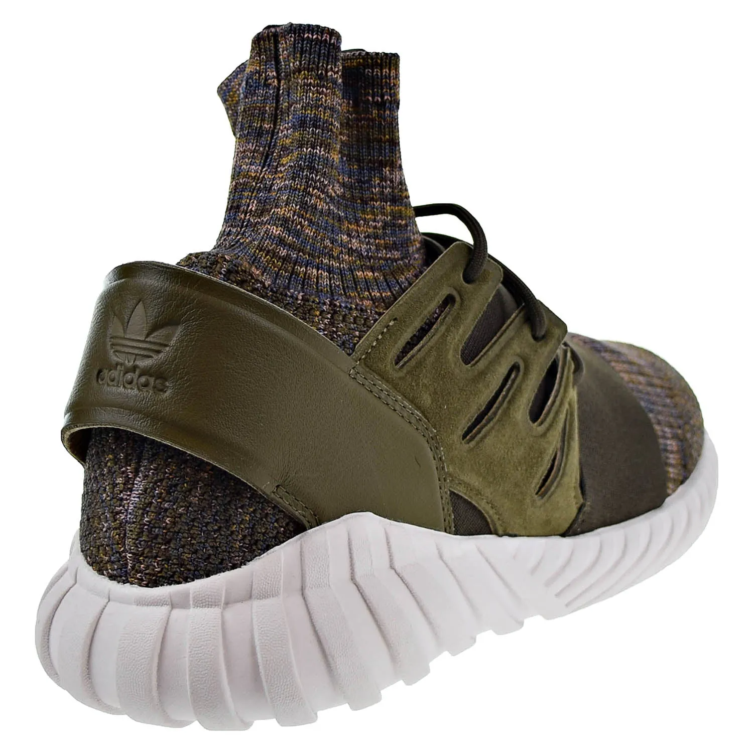 Adidas Tubular Doom Primeknit Mens Shoes Trace olvie/Mystery Brown