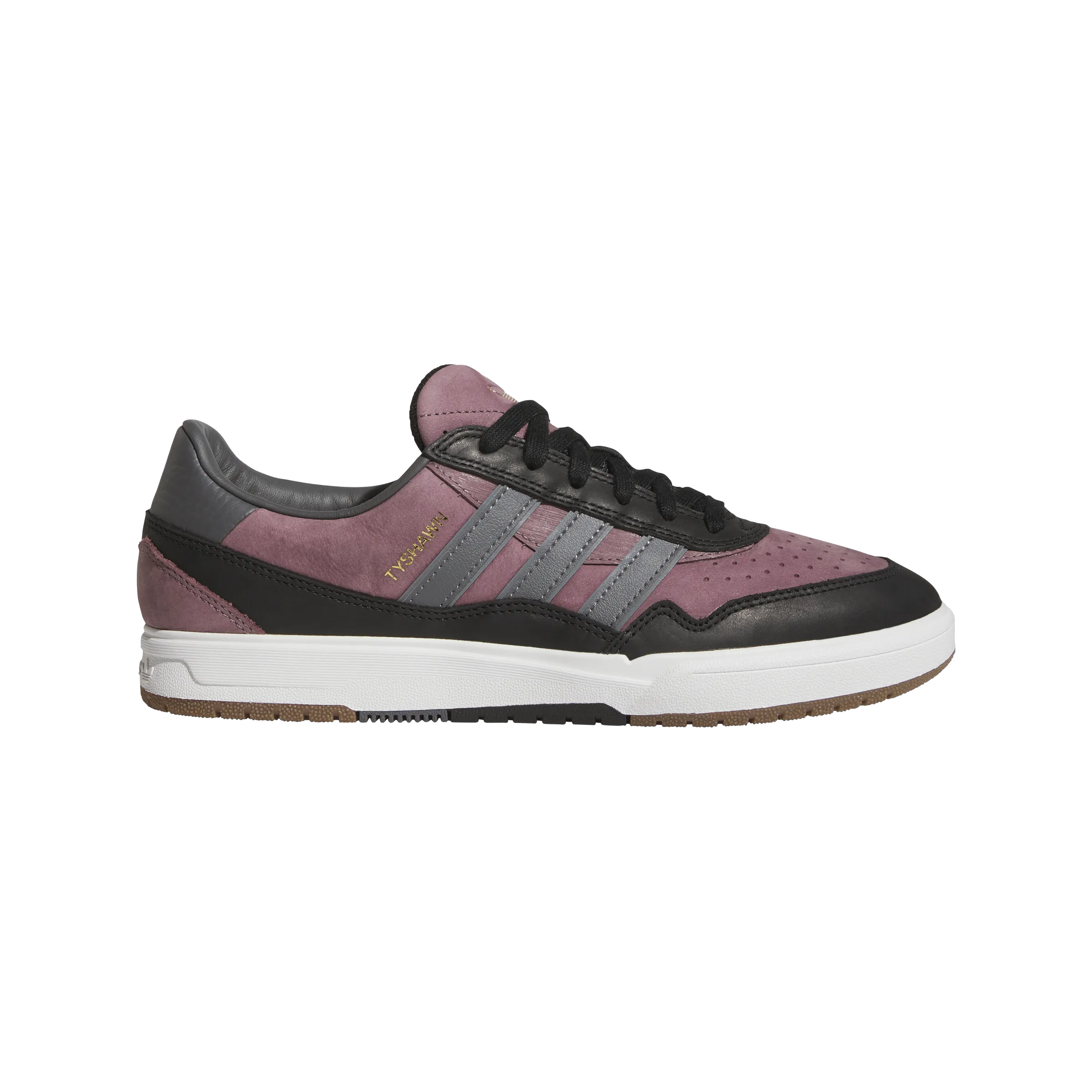 ADIDAS Tyshawn II Shoes Shadow Fig/Grey Five/Core Black