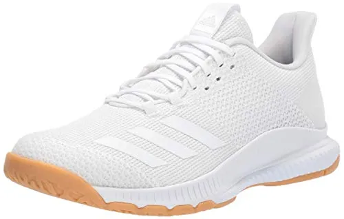 Adidas Women's 3 Volleyball Shoe Color White & Gum Size 13 Pair of Shoes