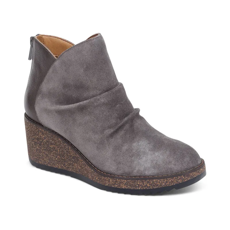 Aetrex Kara Ankle Wedge Boot