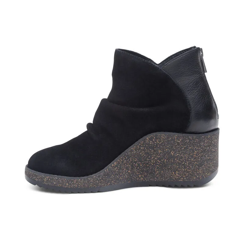 Aetrex Kara Ankle Wedge Boot