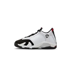 Air Jordan 14 Kids Retro "Black Toe" Shoes