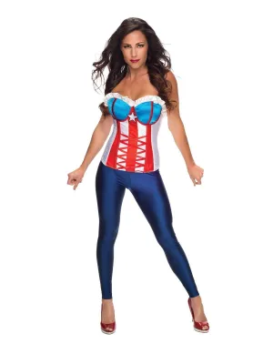 American Dream Corset for Adults - Marvel Avengers