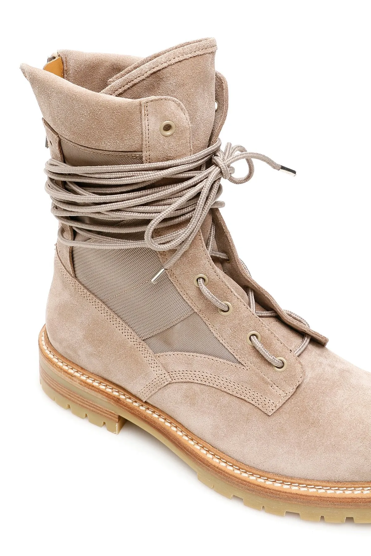 Amiri Panelled Combat Boots