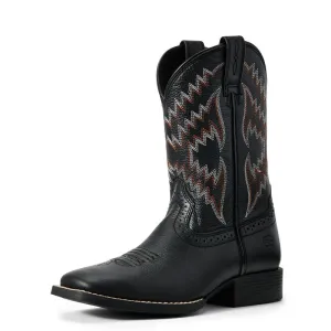 Ariat Black Bear Kids' Tycoon Western Boot