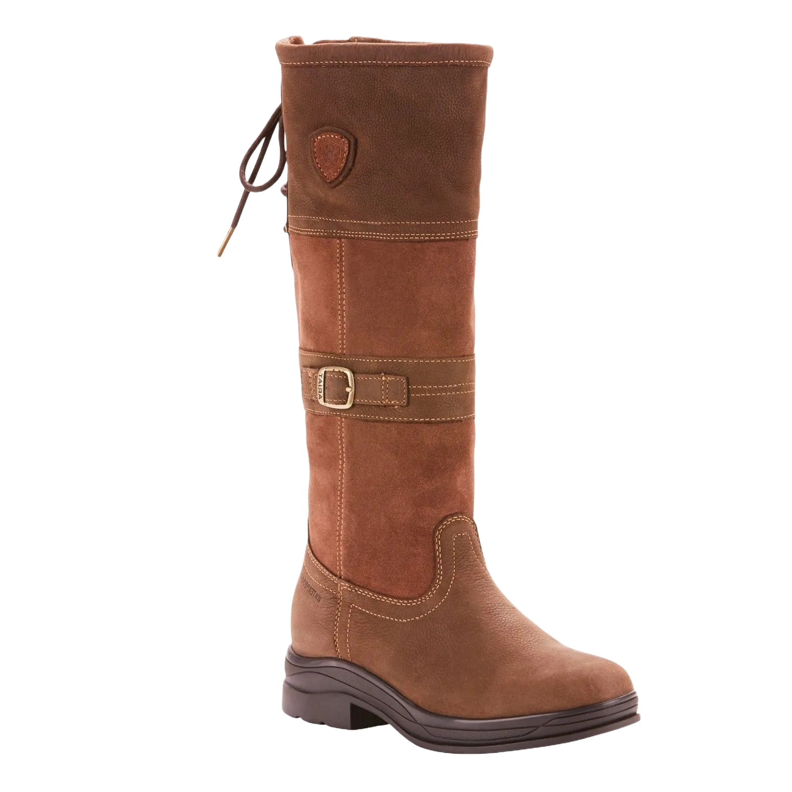 Ariat Ladies Langdale H2O Java Brown Waterproof Tall Boots 10024982