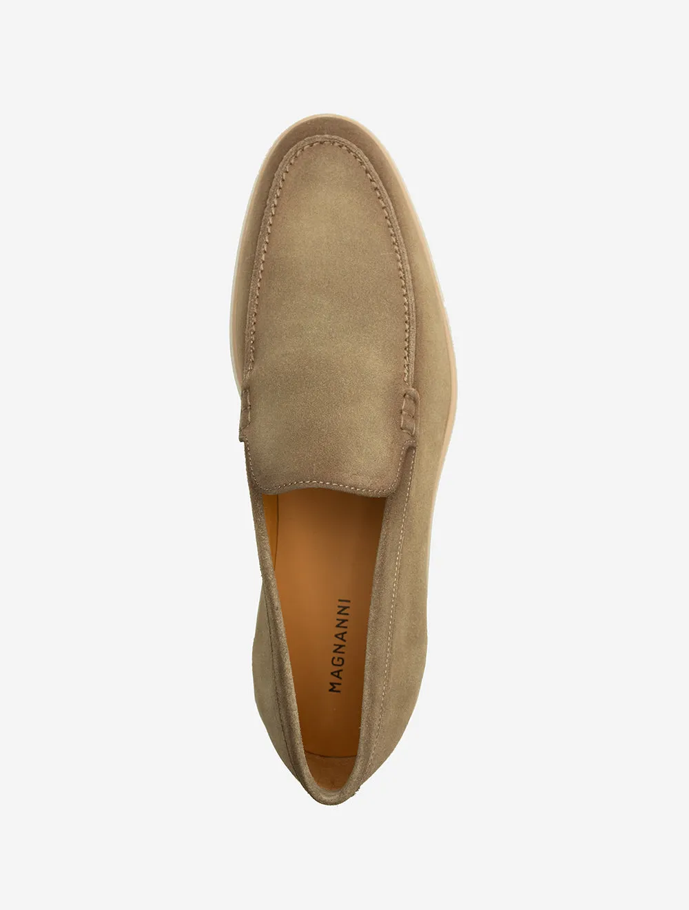 AW Suede Loafer Caramel