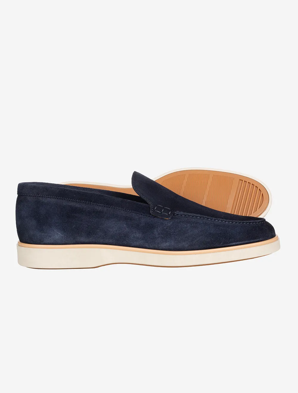 AW Suede Loafer Navy