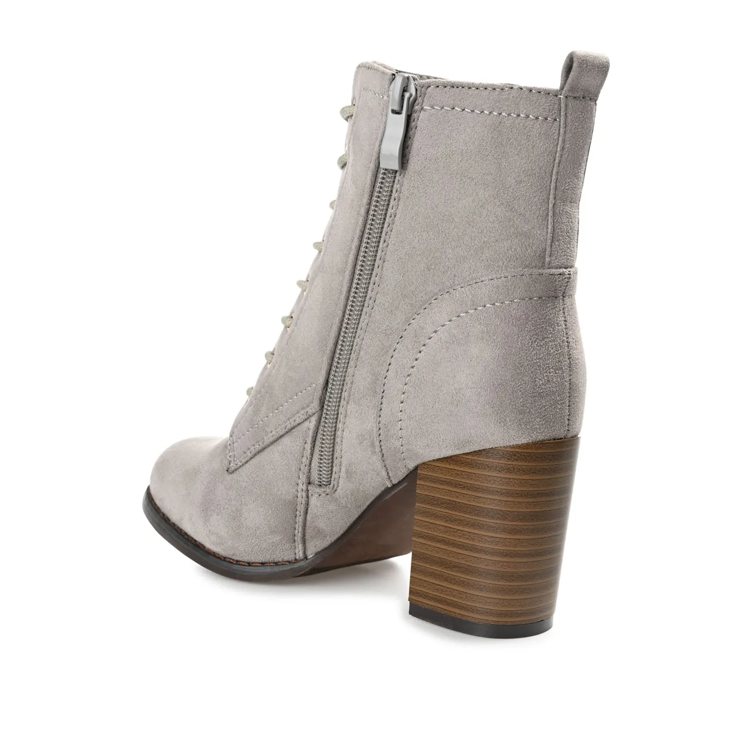 BAYLOR LACE-UP BOOTIES IN WIDE