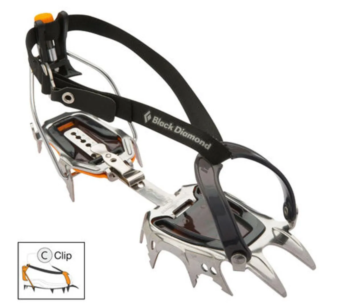 Black Diamond Sabretooth Clip Crampons