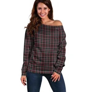 Borthwick Tartan Off Shoulder Women Sweater