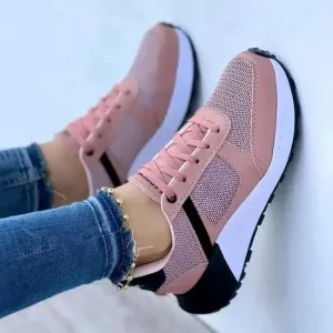 CASUAL LACE-UP VULCANIZED ORTHOPEDIC SNEAKERS