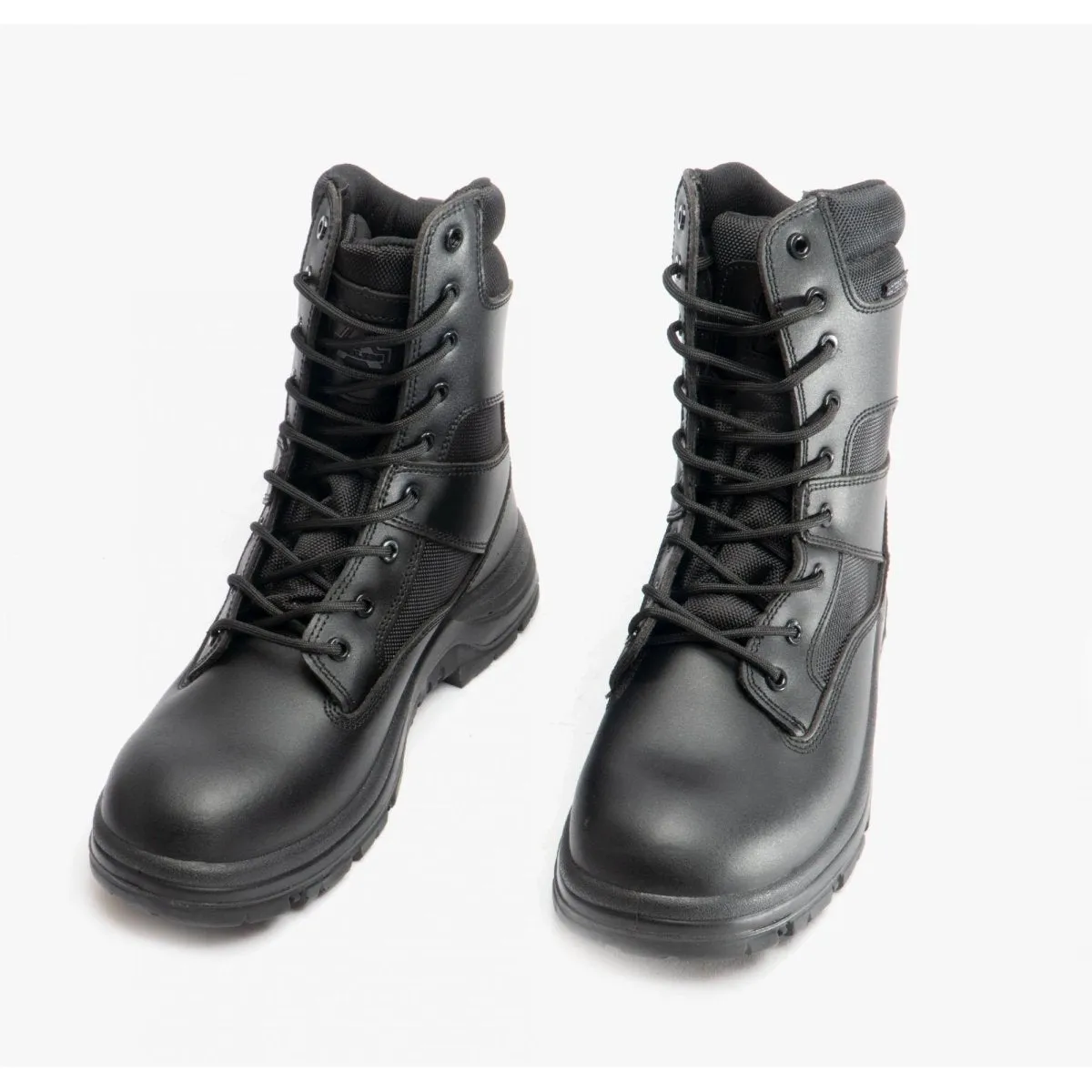 COMBAT Unisex High Leg Boots Black