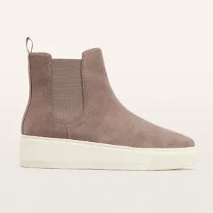 Crawford Dark Taupe Suede