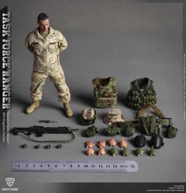 Crazy Figure - 1/12 US Military 75th Rangers Regiment