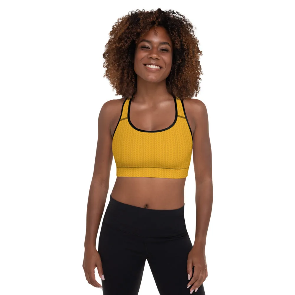 Day Lily Padded Sports Bra