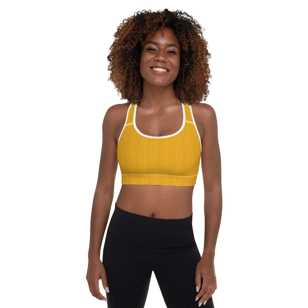 Day Lily Padded Sports Bra