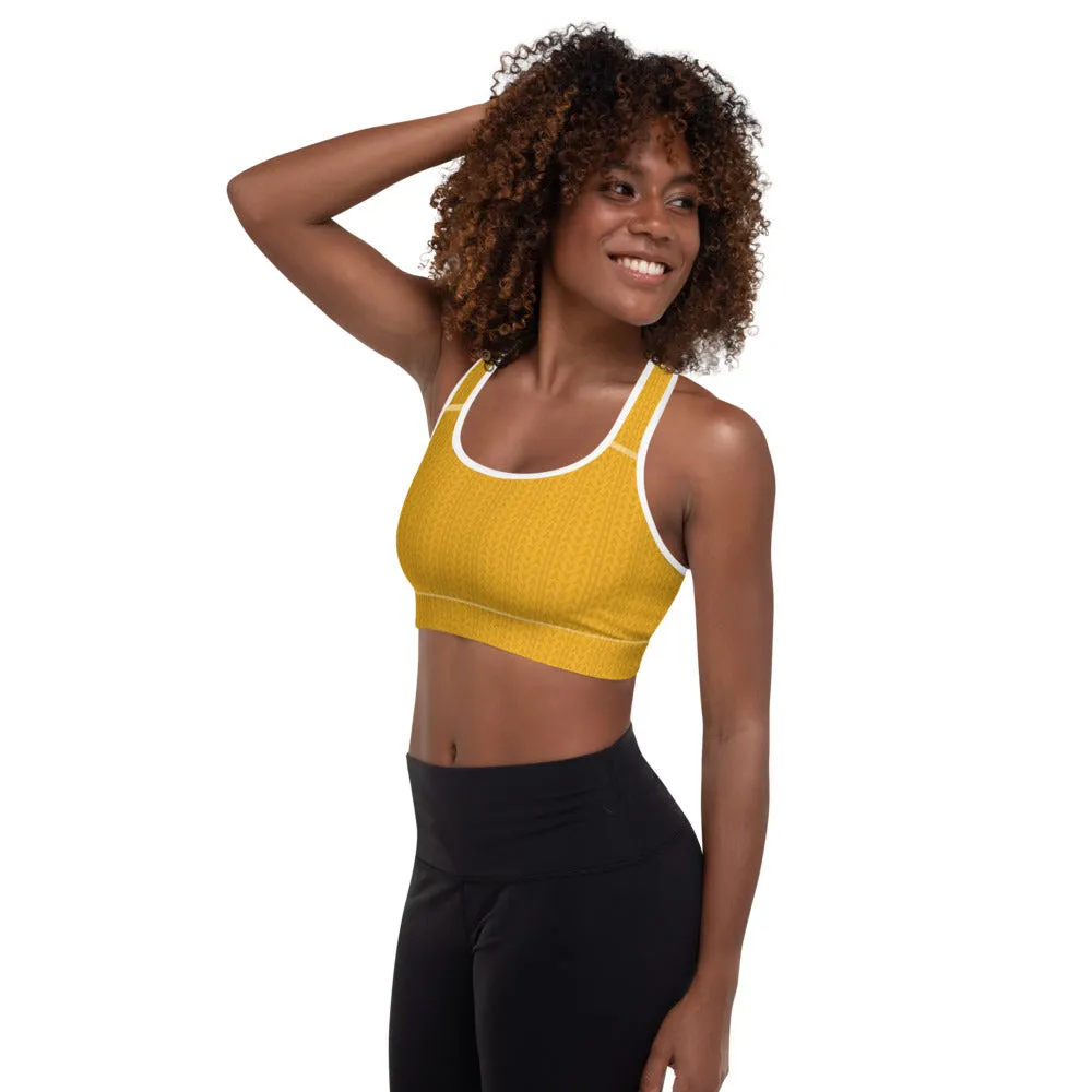 Day Lily Padded Sports Bra