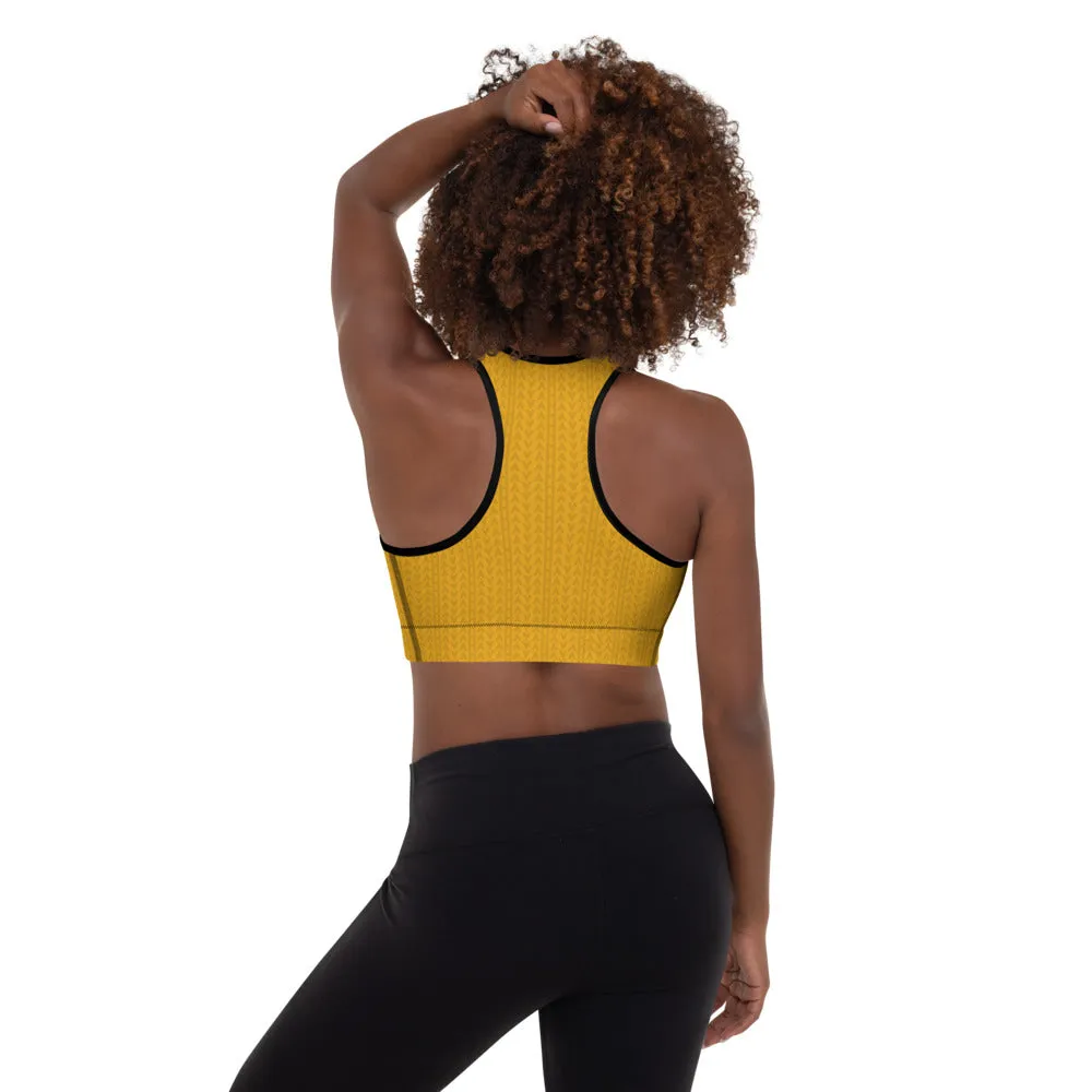 Day Lily Padded Sports Bra