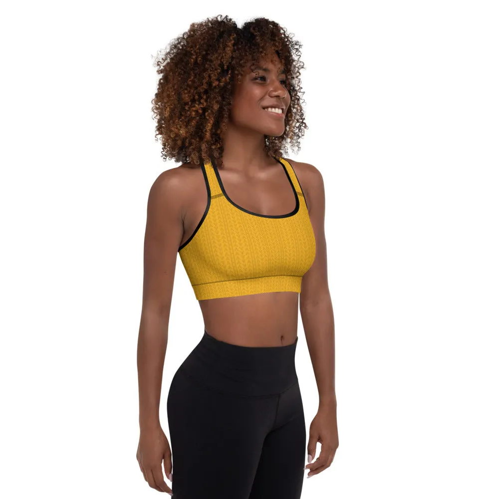 Day Lily Padded Sports Bra