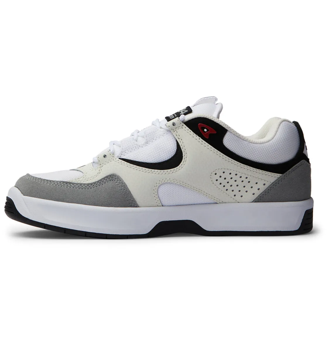 DC Skateboarding Kalynx Zero Skate Shoes - Grey / Black / White