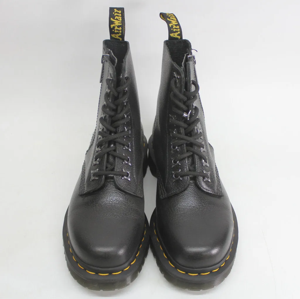 Dr. Martens Unisex Boots 1460 Pascal Zip Casual Ankle Lace-Up Zip-Up Leather - UK 5