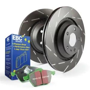 EBC Brakes S2KR2606 S2 Kits Greenstuff 2000 and USR Rotors;