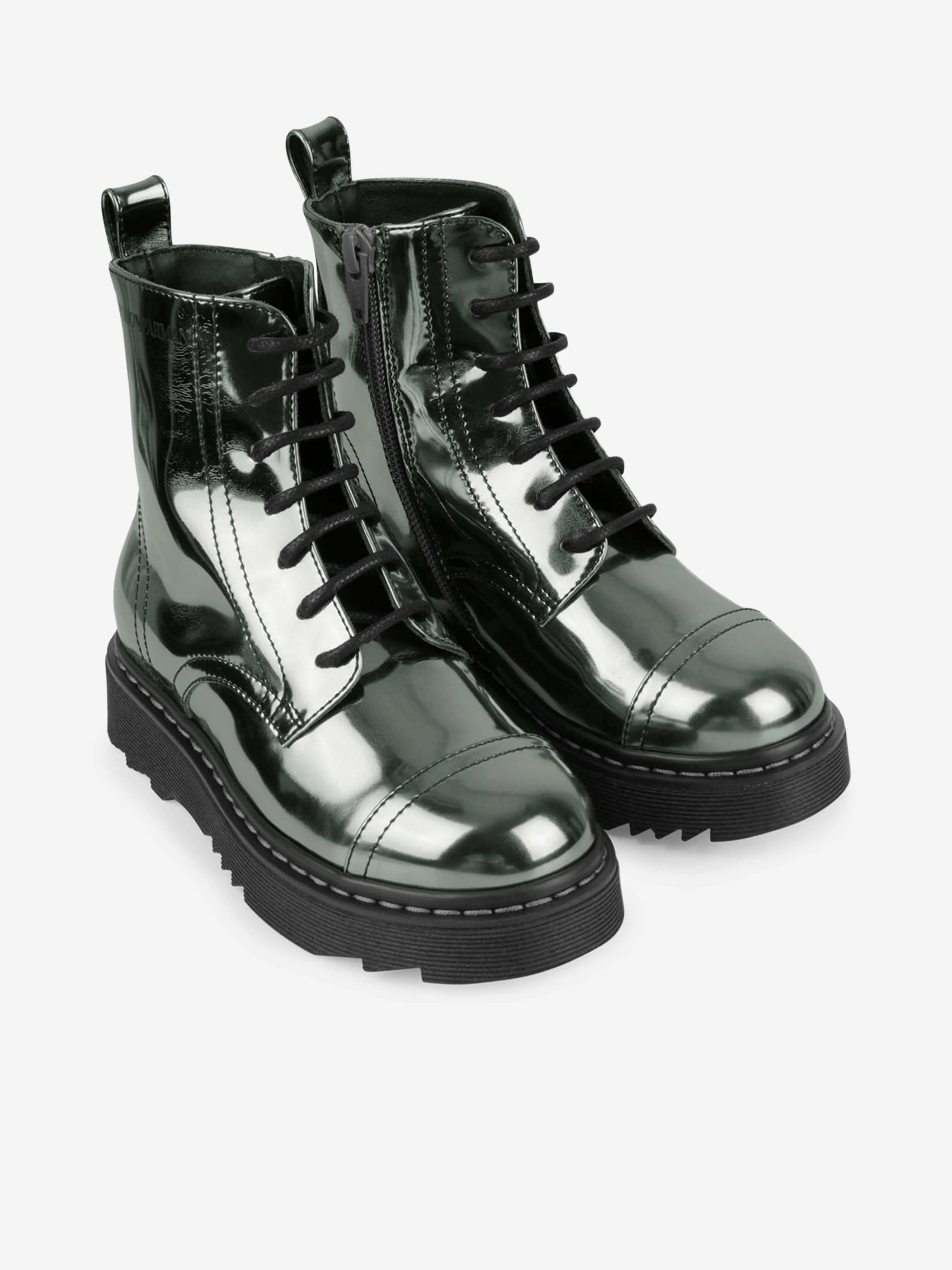 Emporio Armani Emporio Armani Girls Laminated Boots