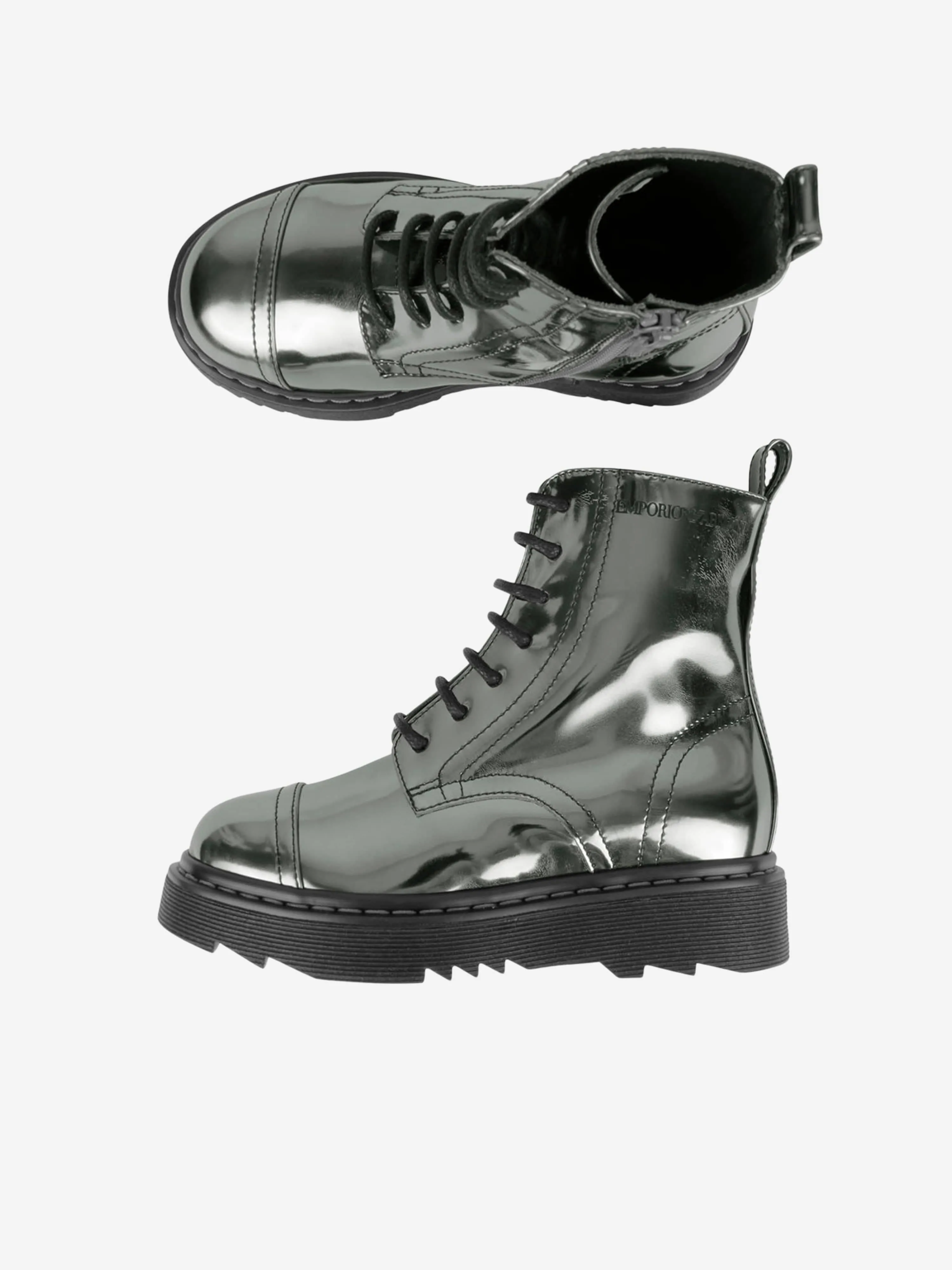 Emporio Armani Emporio Armani Girls Laminated Boots