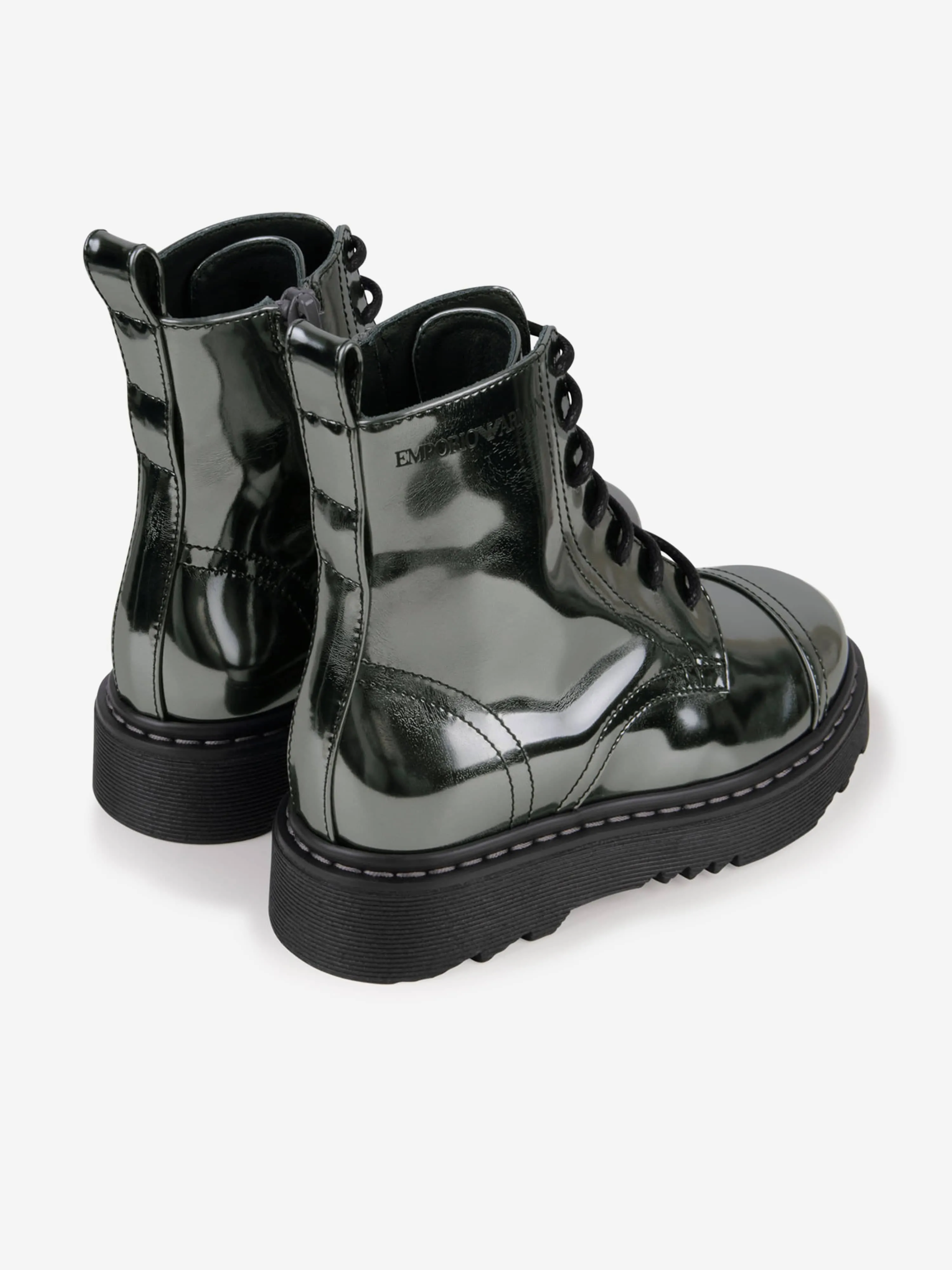 Emporio Armani Emporio Armani Girls Laminated Boots