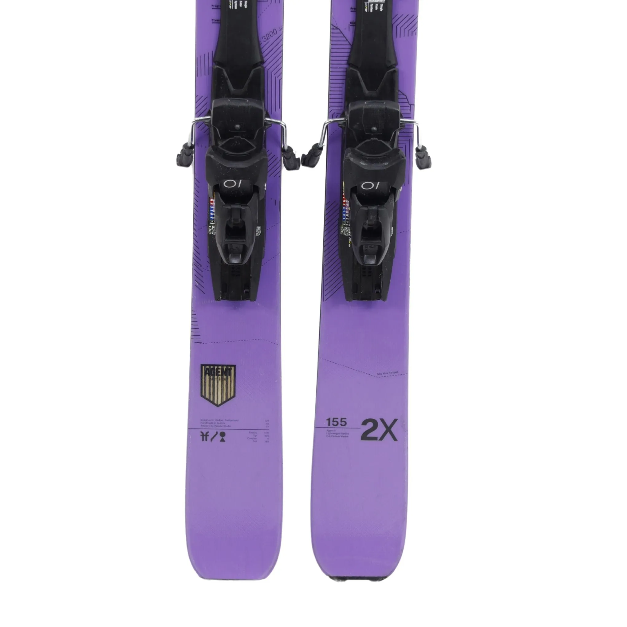 Faction Agent 2X 155cm 2024   Tyrolia SP10 Sympro Bindings - USED