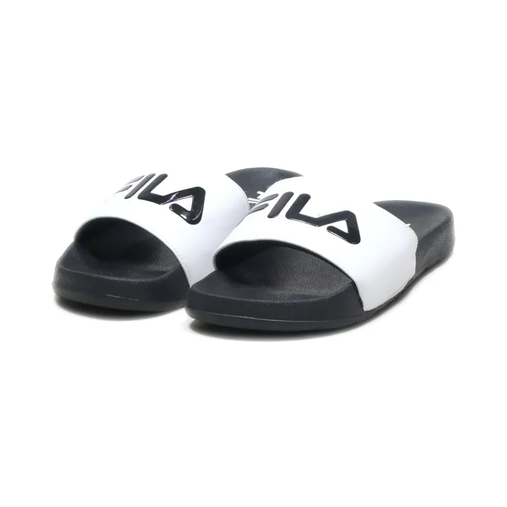 Fila Sliders Leather White Colour For Women