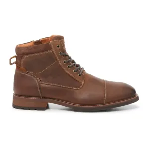 Florsheim Chalet Cap Toe Boot (Men) - Brown Crazy Horse