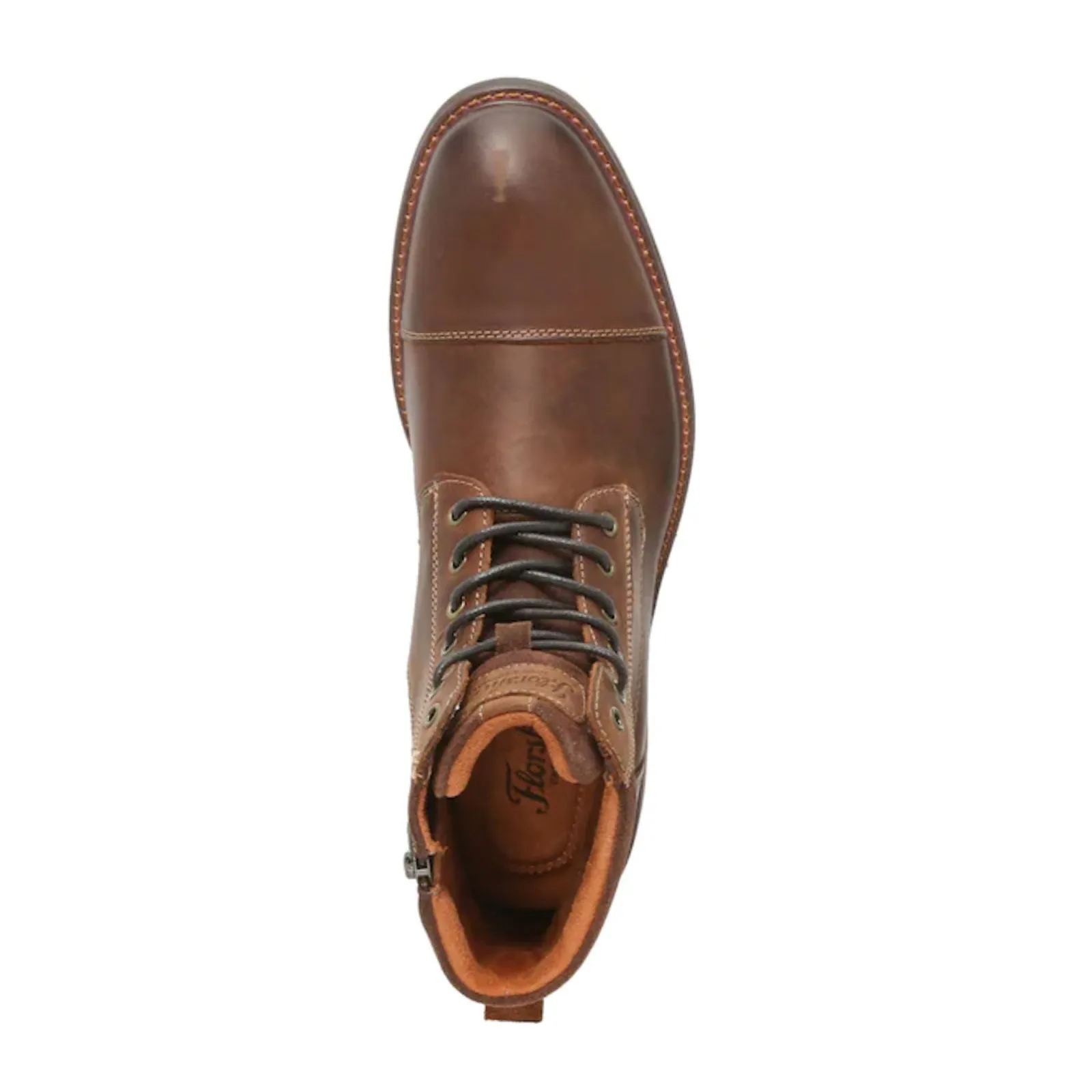 Florsheim Chalet Cap Toe Boot (Men) - Brown Crazy Horse