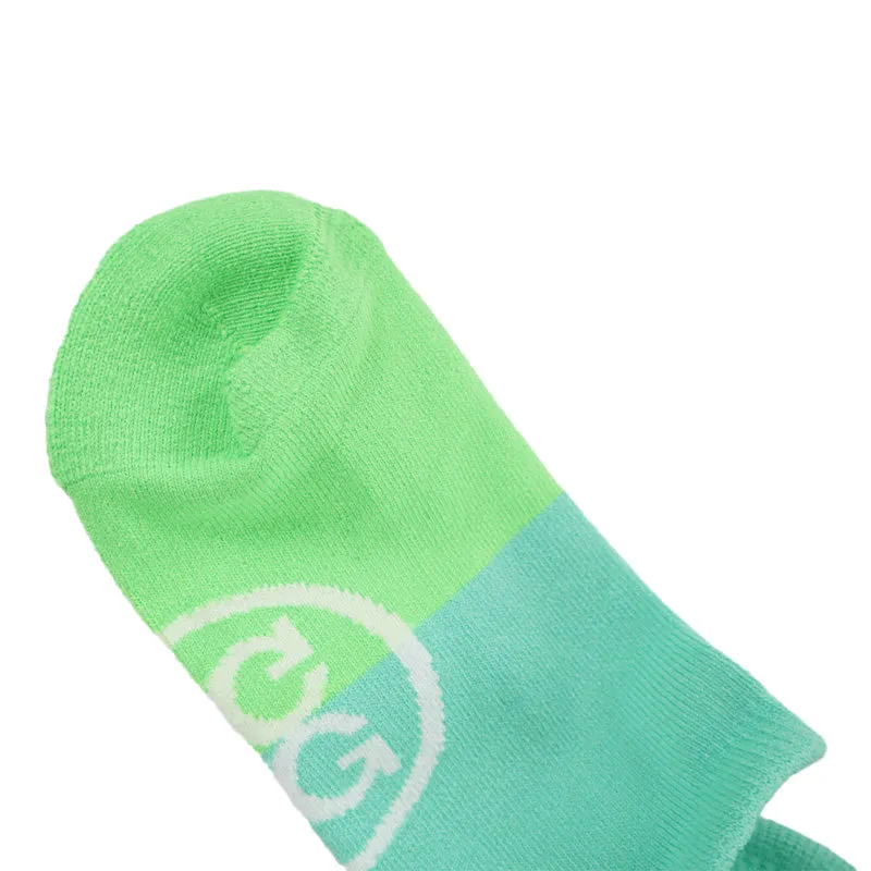 GFORE Two Tone Women's No-Show Socks (Lotus)