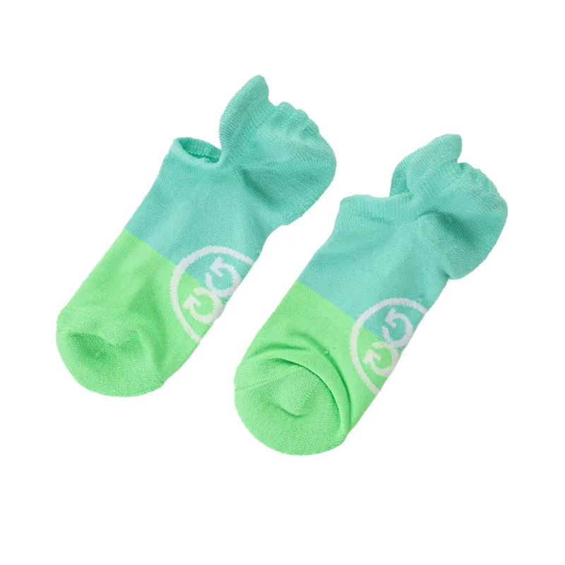 GFORE Two Tone Women's No-Show Socks (Lotus)