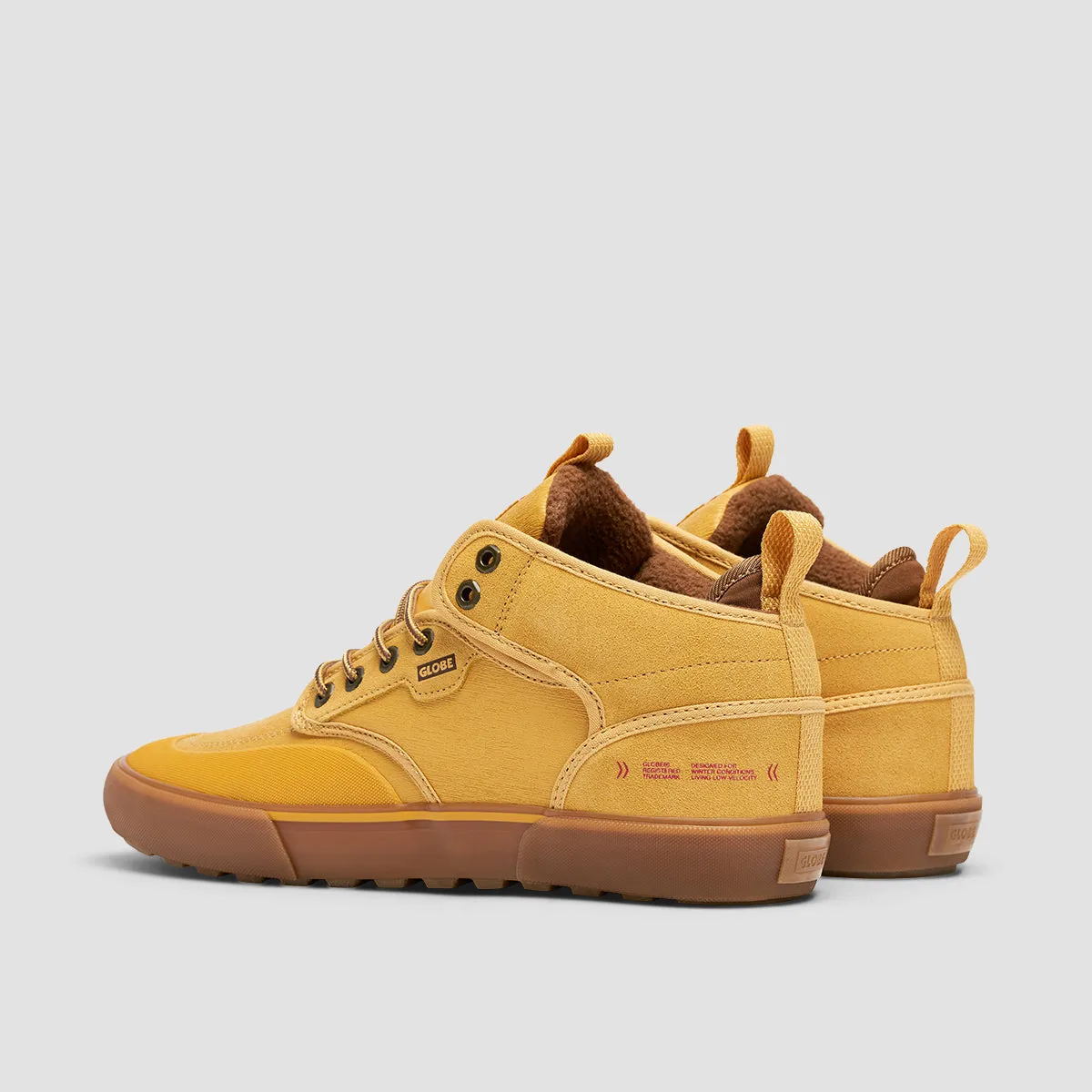 Globe Motley Mid Top Shoes - Wheat/Gum/Summit