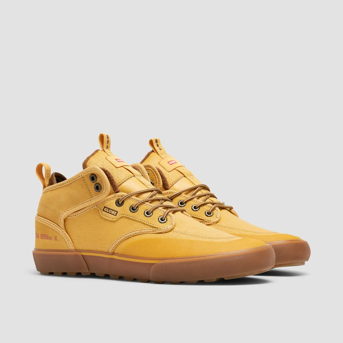 Globe Motley Mid Top Shoes - Wheat/Gum/Summit