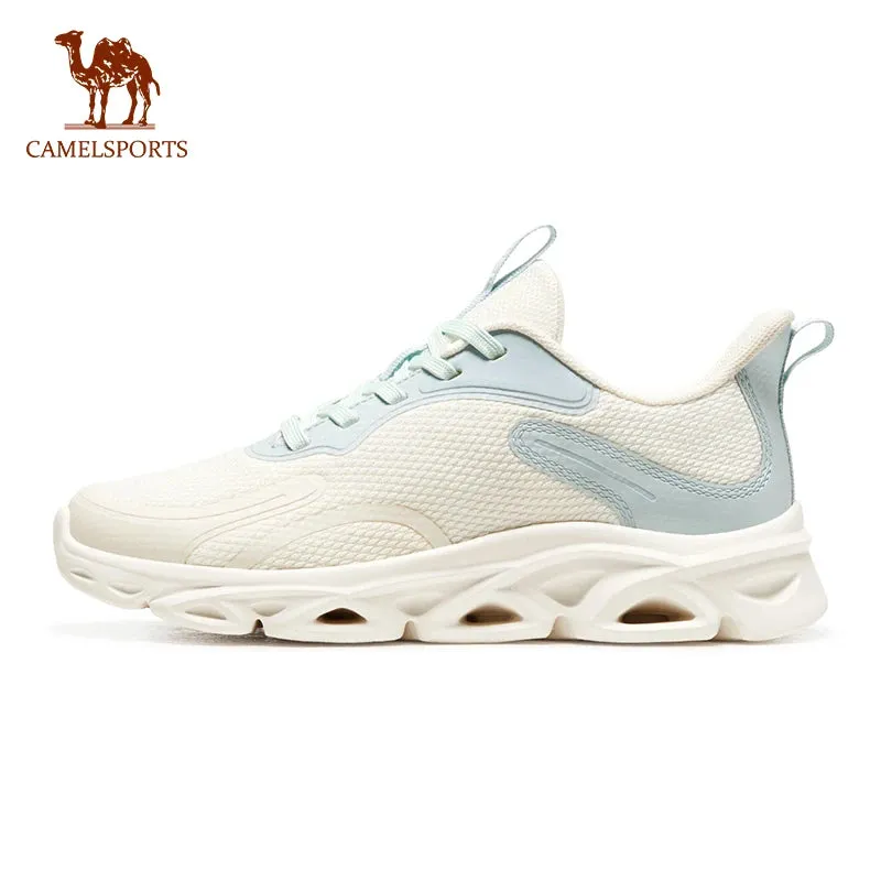 GOLDEN CAMEL Women's Breathable Running Shoes - Luxury Sport Sneakers for 2023 Summer