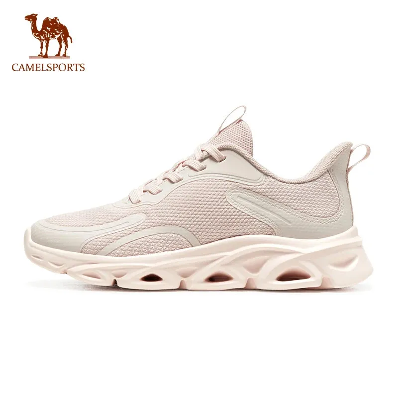 GOLDEN CAMEL Women's Breathable Running Shoes - Luxury Sport Sneakers for 2023 Summer