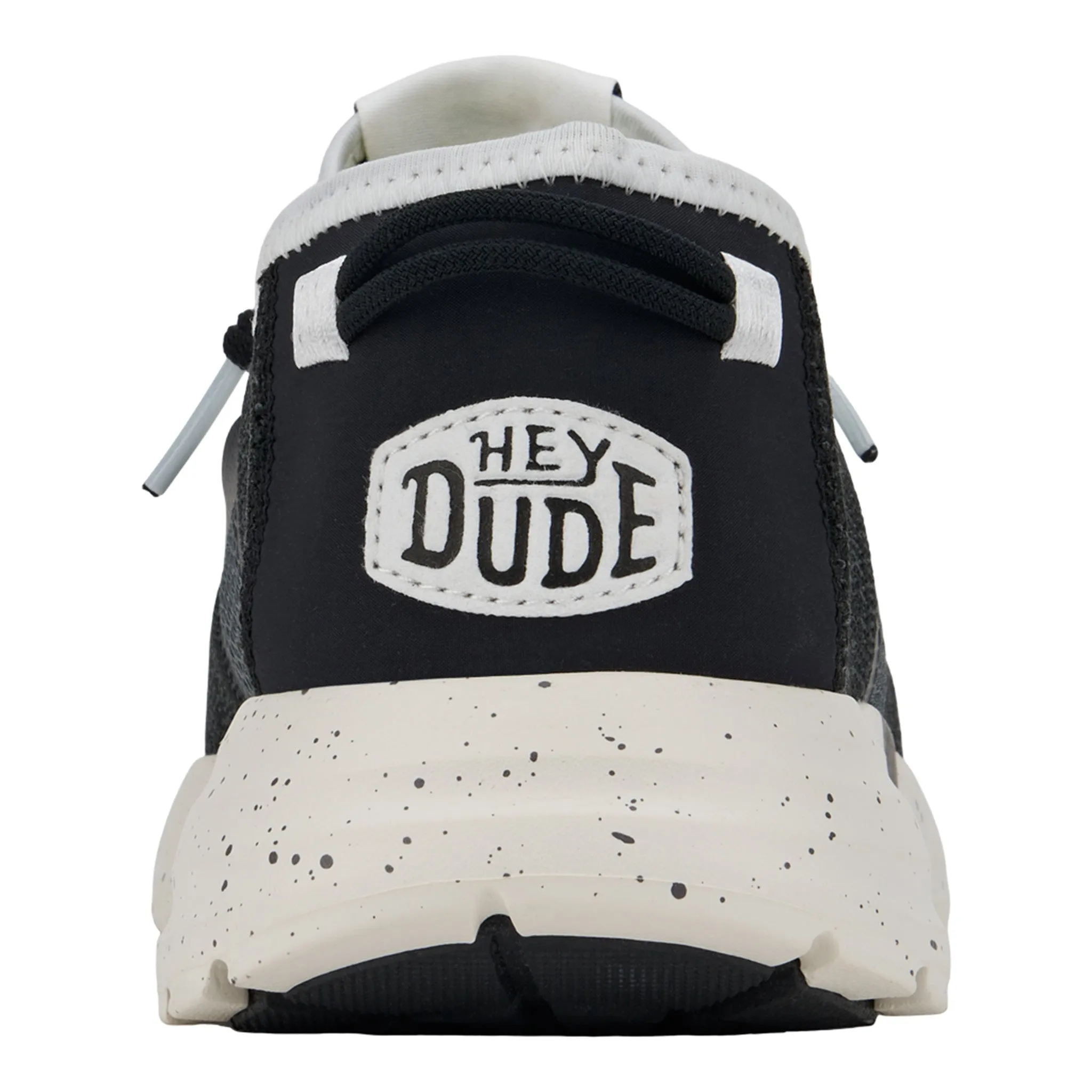 Hey Dude Sirocco Sport Stripe Black/White Sneaker