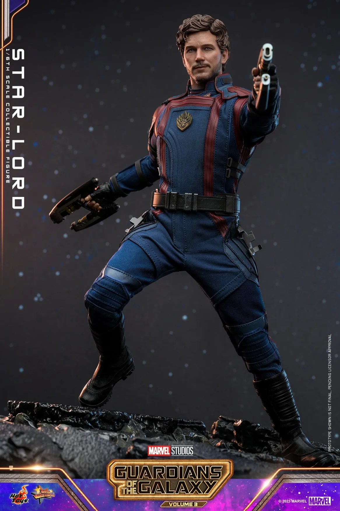 Hot Toys - MMS709 - Guardians of the Galaxy Vol. 3 - 1/6th scale Star-Lord Collectible Figure