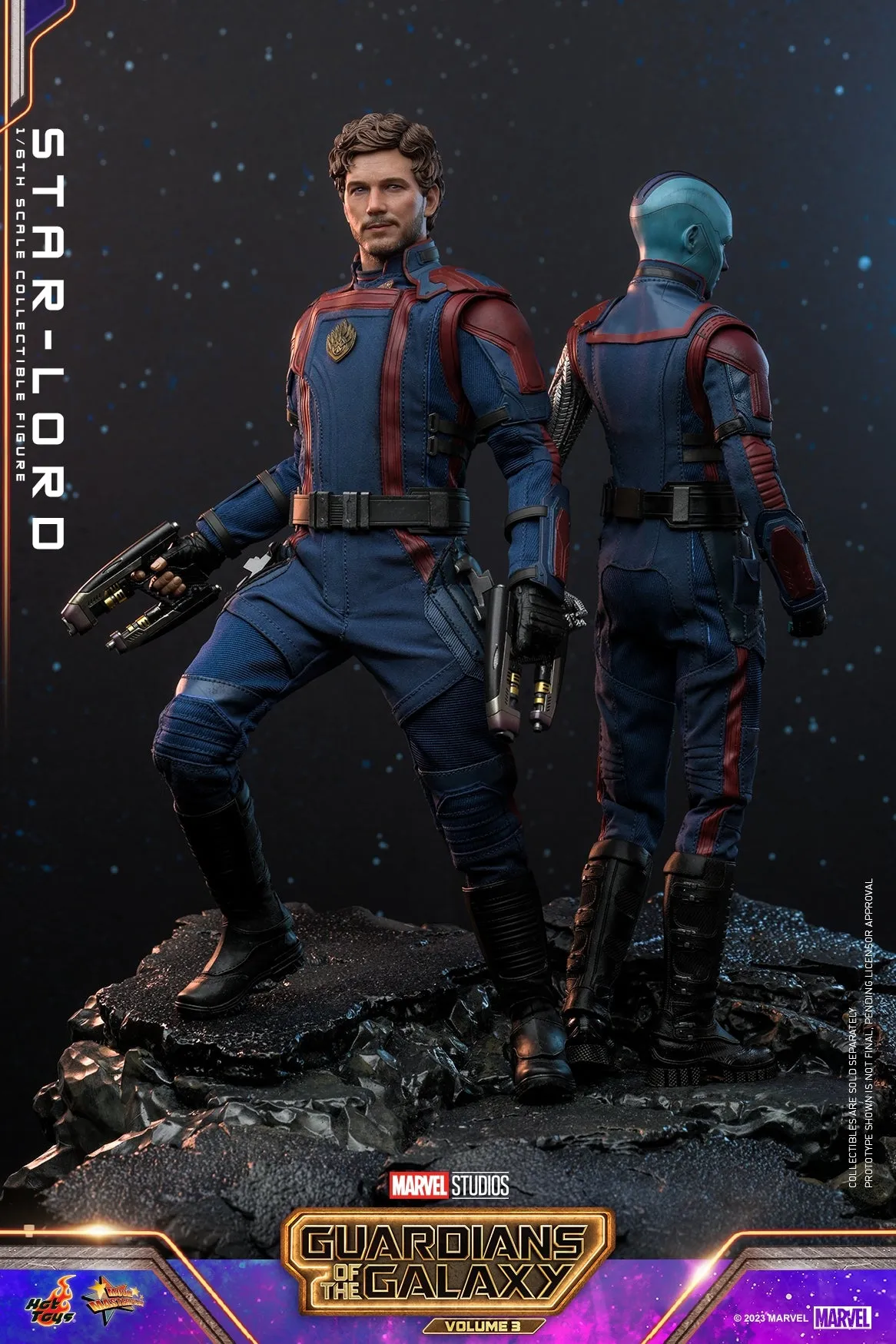 Hot Toys - MMS709 - Guardians of the Galaxy Vol. 3 - 1/6th scale Star-Lord Collectible Figure