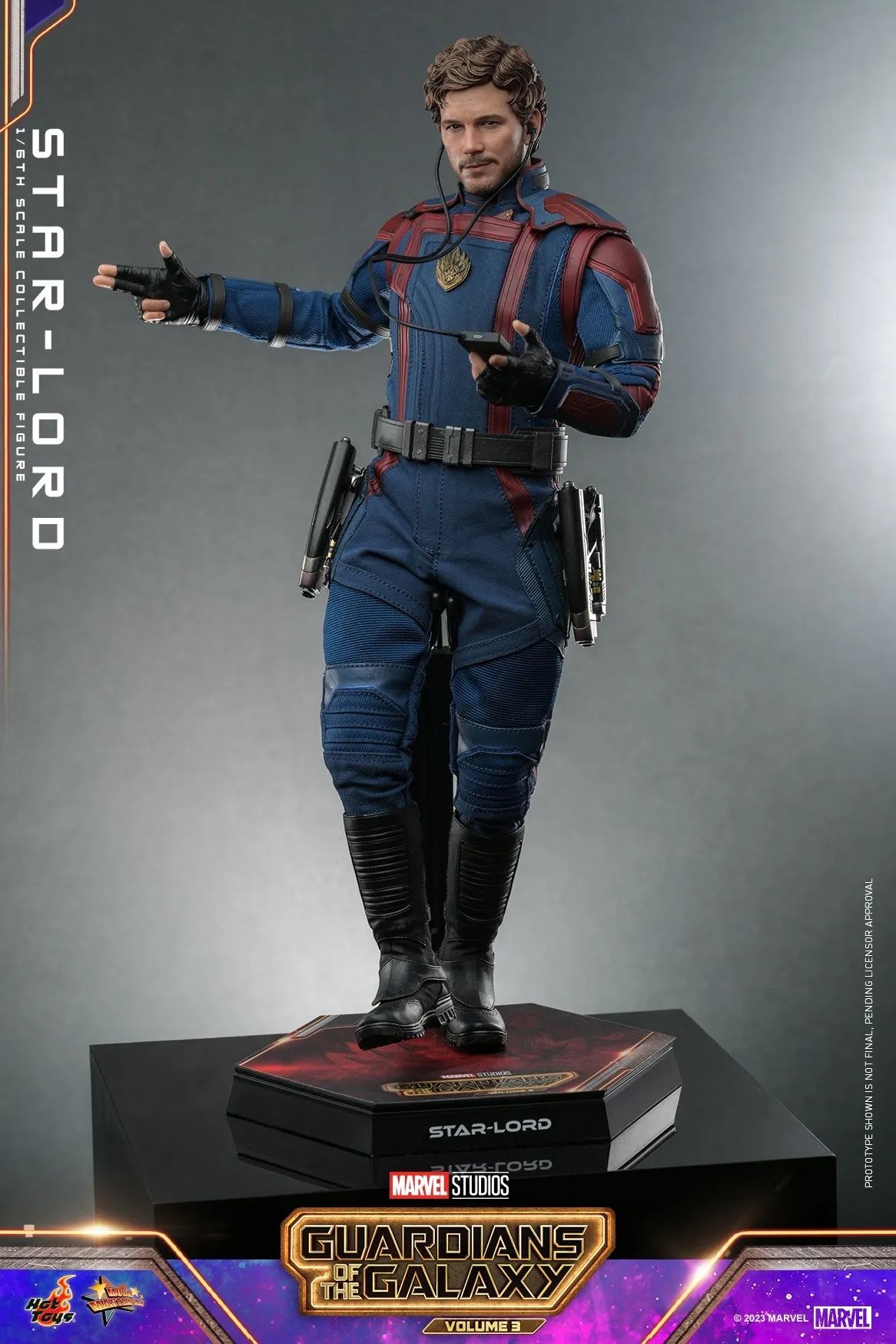 Hot Toys - MMS709 - Guardians of the Galaxy Vol. 3 - 1/6th scale Star-Lord Collectible Figure